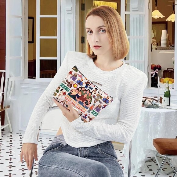 Eric Forman Makeup Bag Donna Fans Gift We're All Alright 70s Show Characters Zip - Picture 6 of 7